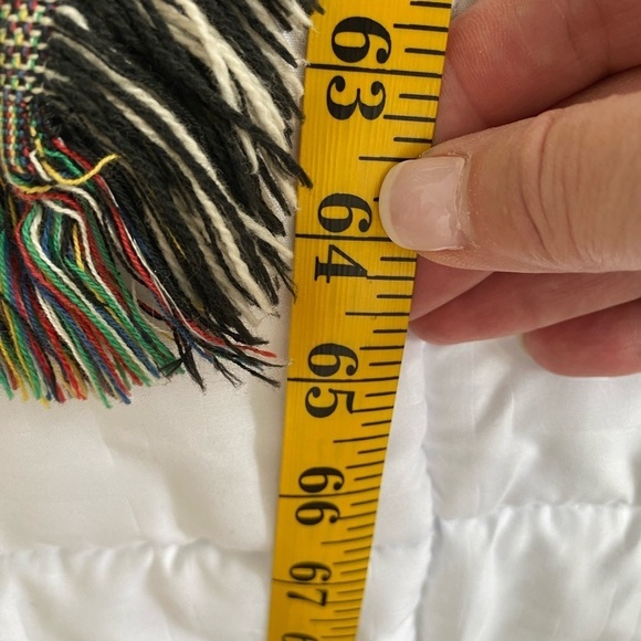 Vintage Chatham Tapestry Throw Blanket Let It Snow Christmas Snowmen‎ Holiday - Picture 10 of 11